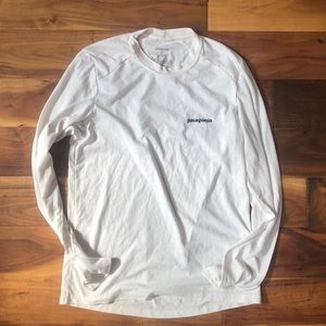 Patagonia Basic White Longsleeve